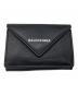 BALENCIAGA（バレンシアガ）の古着「3つ折り財布」｜ブラック