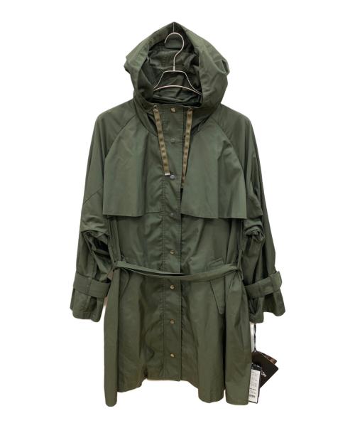 RUIRUE BOUTIQUE（ルイルエブティック）RUIRUE BOUTIQUE (ルイルエブティック) 2in1ライトタフタアウターフード付きコート&パデットキルティングインナーコート　インナー欠品 カーキ サイズ:Ｍ 未使用品の古着・服飾アイテム