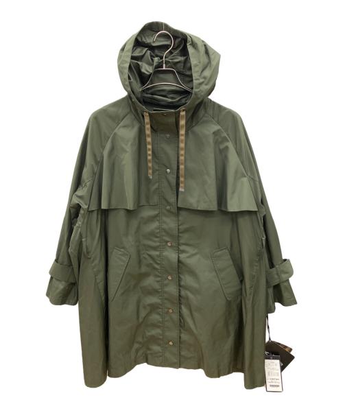 RUIRUE BOUTIQUE（ルイルエブティック）RUIRUE BOUTIQUE (ルイルエブティック) 2in1ライトタフタアウターフード付きコート&パデットキルティングインナーコート　インナー欠品 カーキ サイズ:Ｍ 未使用品の古着・服飾アイテム