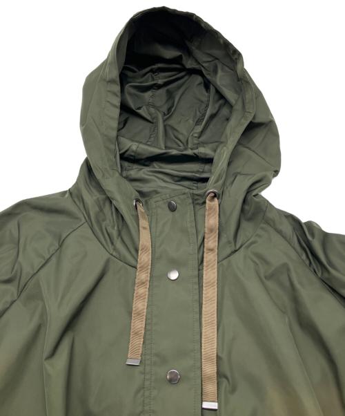 RUIRUE BOUTIQUE（ルイルエブティック）RUIRUE BOUTIQUE (ルイルエブティック) 2in1ライトタフタアウターフード付きコート&パデットキルティングインナーコート　インナー欠品 カーキ サイズ:Ｍ 未使用品の古着・服飾アイテム