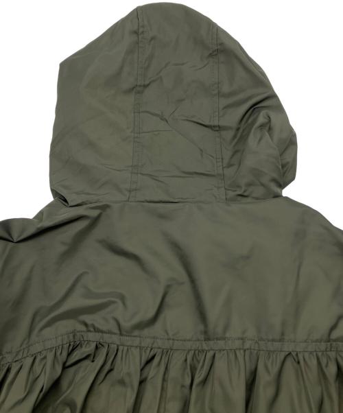 RUIRUE BOUTIQUE（ルイルエブティック）RUIRUE BOUTIQUE (ルイルエブティック) 2in1ライトタフタアウターフード付きコート&パデットキルティングインナーコート　インナー欠品 カーキ サイズ:Ｍ 未使用品の古着・服飾アイテム