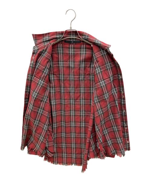 NO ID.（ノーアイディー）NO ID. (ノーアイディー) 長袖シャツ レッド サイズ:ONEの古着・服飾アイテム
