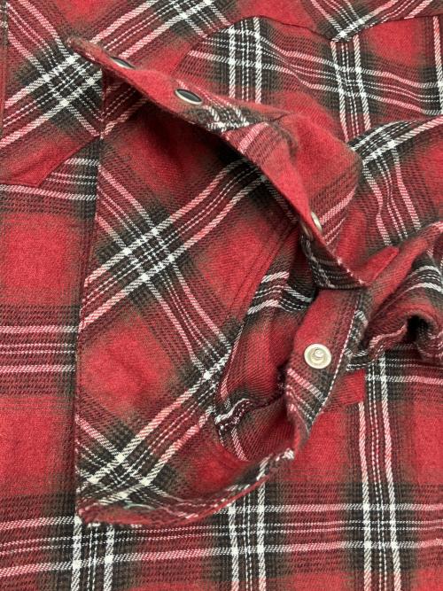 NO ID.（ノーアイディー）NO ID. (ノーアイディー) 長袖シャツ レッド サイズ:ONEの古着・服飾アイテム