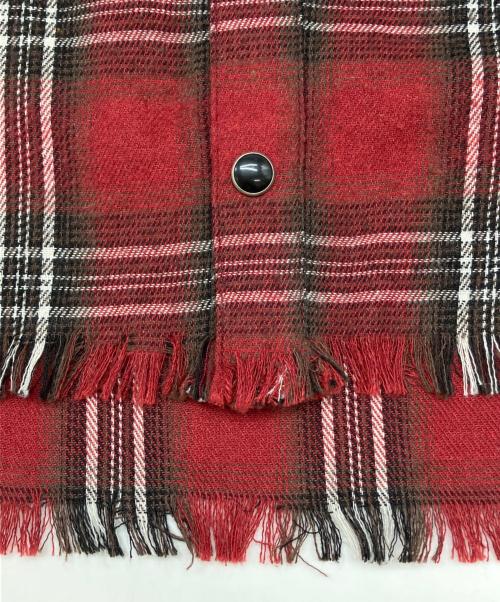 NO ID.（ノーアイディー）NO ID. (ノーアイディー) 長袖シャツ レッド サイズ:ONEの古着・服飾アイテム