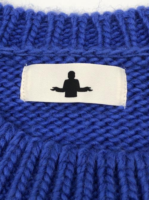 DONCARE（ドンケア）DONCARE (ドンケア) 厚手ニット ブルー サイズ:Mの古着・服飾アイテム