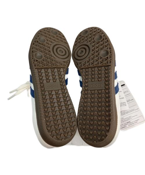 adidas（アディダス）adidas (アディダス) SAMBA OG ホワイト×ブルー×グリーン サイズ:23.5の古着・服飾アイテム