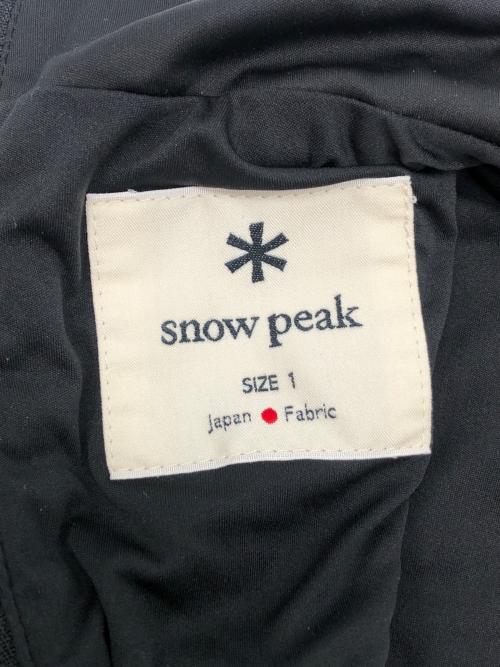 Snow peak（スノーピーク）Snow peak (スノーピーク) 長袖ワンピース ブラック サイズ:1の古着・服飾アイテム