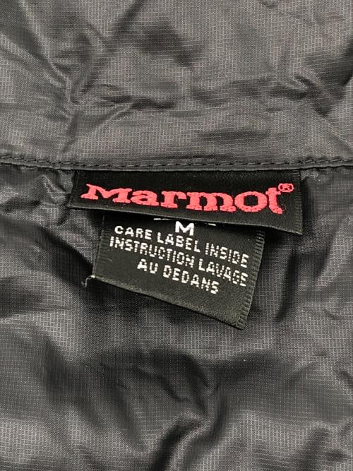 MARMOT（マーモット）MARMOT (マーモット) ダウンジャケット ブラック×パープル サイズ:Mの古着・服飾アイテム