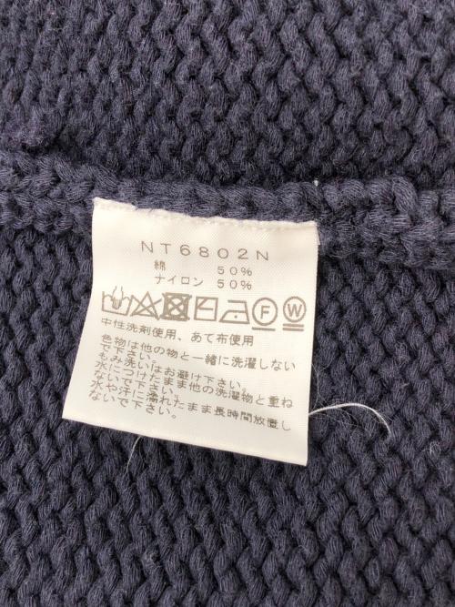 THE NORTHFACE PURPLELABEL（ザ・ノースフェイス パープルレーベル）THE NORTHFACE PURPLELABEL (ザ・ノースフェイス パープルレーベル) ニットベスト ネイビー×ブルー サイズ:WSの古着・服飾アイテム