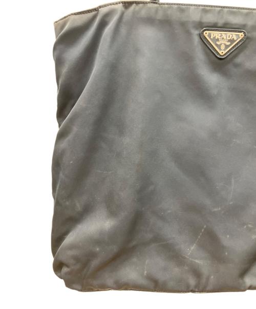 PRADA（プラダ）PRADA (プラダ) ナイロントートバッグ ブラックの古着・服飾アイテム