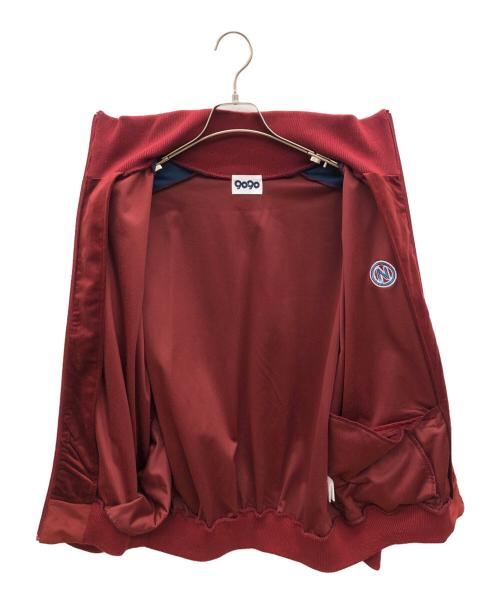 9090（9090）9090 (9090) ブルゾン ワインレッド×ネイビー サイズ:Lの古着・服飾アイテム