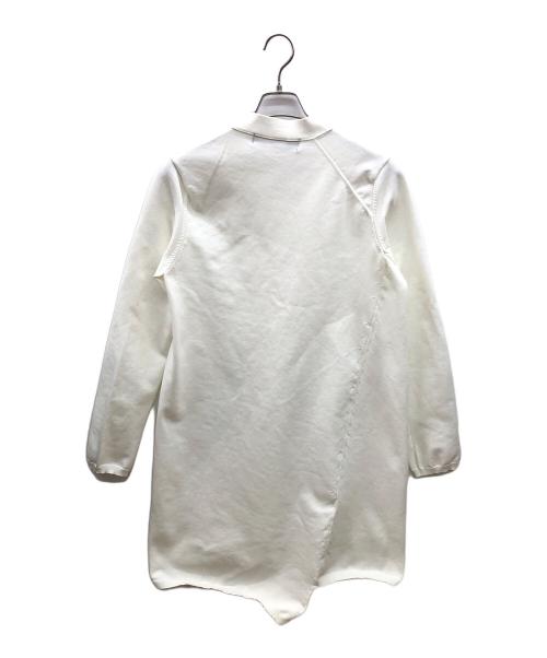 COMME des GARCONS HOMME PLUS（コムデギャルソンオムプリュス）COMME des GARCONS HOMME PLUS (コムデギャルソンオムプリュス) ニットカーディガン ホワイト サイズ:Mの古着・服飾アイテム