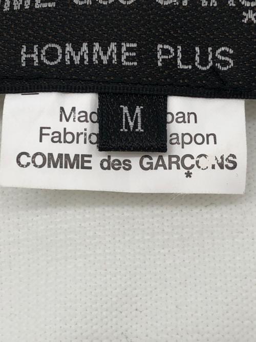 COMME des GARCONS HOMME PLUS（コムデギャルソンオムプリュス）COMME des GARCONS HOMME PLUS (コムデギャルソンオムプリュス) ニットカーディガン ホワイト サイズ:Mの古着・服飾アイテム