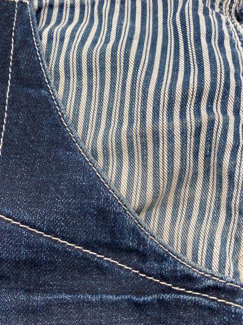 VANSON（バンソン）VANSON (バンソン) デニムパンツ ネイビー×ホワイト サイズ:不明の古着・服飾アイテム