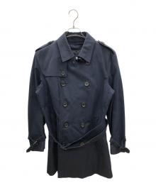 BLACK LABEL CRESTBRIDGE（ブラックレーベル クレストブリッジ）の古着「トレンチコート」｜ネイビー