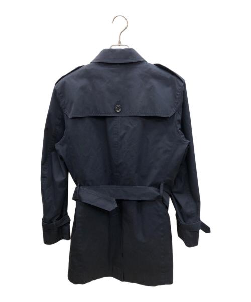 BLACK LABEL CRESTBRIDGE（ブラックレーベル クレストブリッジ）BLACK LABEL CRESTBRIDGE (ブラックレーベル クレストブリッジ) トレンチコート ネイビー サイズ:Lの古着・服飾アイテム