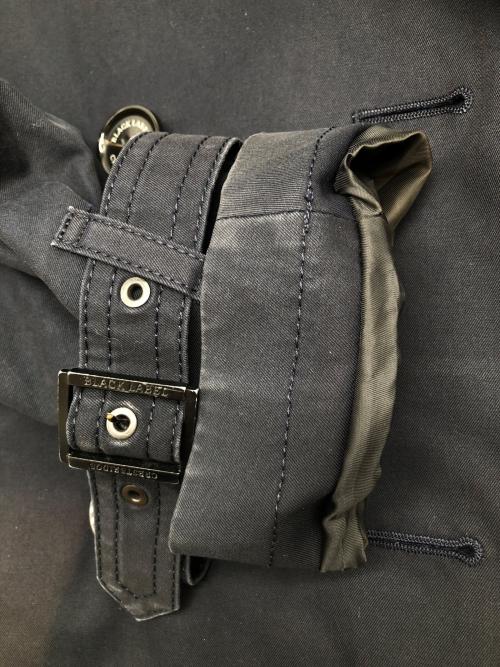 BLACK LABEL CRESTBRIDGE（ブラックレーベル クレストブリッジ）BLACK LABEL CRESTBRIDGE (ブラックレーベル クレストブリッジ) トレンチコート ネイビー サイズ:Lの古着・服飾アイテム