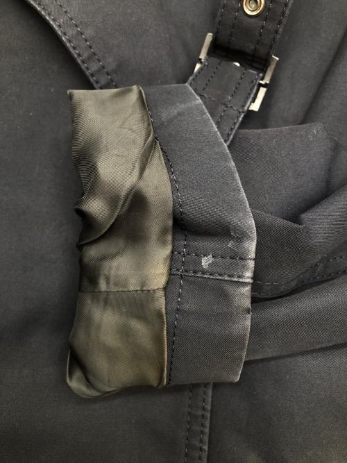 BLACK LABEL CRESTBRIDGE（ブラックレーベル クレストブリッジ）BLACK LABEL CRESTBRIDGE (ブラックレーベル クレストブリッジ) トレンチコート ネイビー サイズ:Lの古着・服飾アイテム