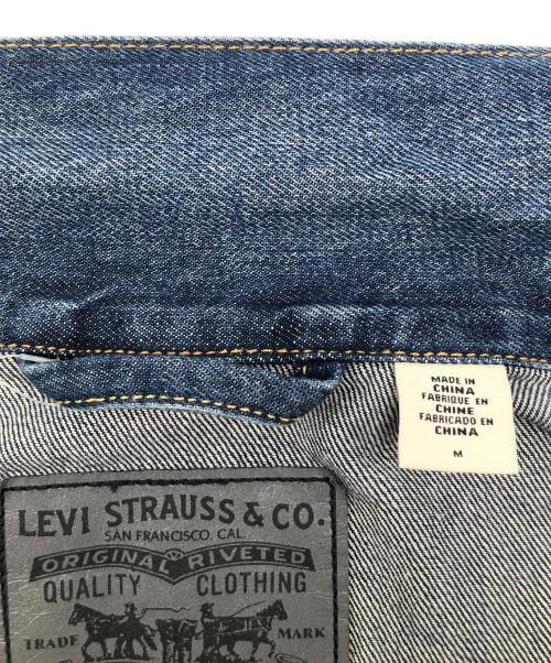 LEVI'S（リーバイス）LEVI'S (リーバイス) デニムジャケット　JACQUARD by Google ブルー サイズ:Ⅿの古着・服飾アイテム