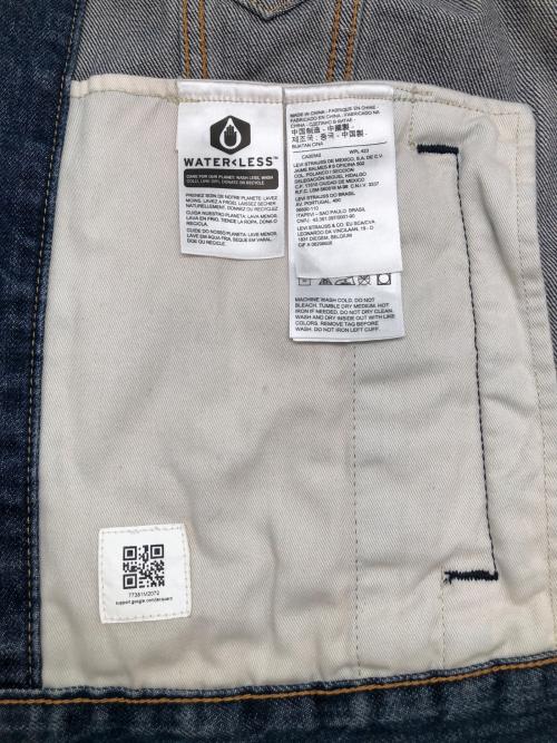 LEVI'S（リーバイス）LEVI'S (リーバイス) デニムジャケット　JACQUARD by Google ブルー サイズ:Ⅿの古着・服飾アイテム