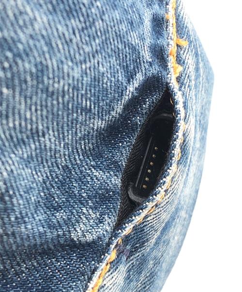 LEVI'S（リーバイス）LEVI'S (リーバイス) デニムジャケット　JACQUARD by Google ブルー サイズ:Ⅿの古着・服飾アイテム