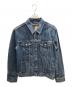 LEVI'S（リーバイス）の古着「デニムジャケット　JACQUARD by Google」｜ブルー
