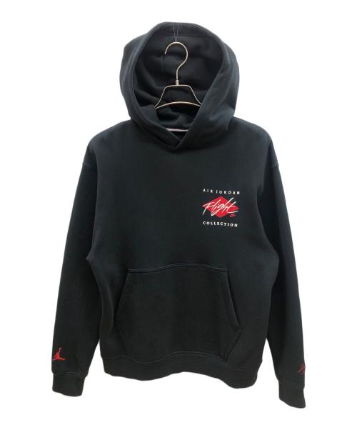 NIKE（ナイキ）NIKE (ナイキ) プルオーバーパーカー　Air Jordan Flight Logo Hoodie ブラック サイズ:Lの古着・服飾アイテム
