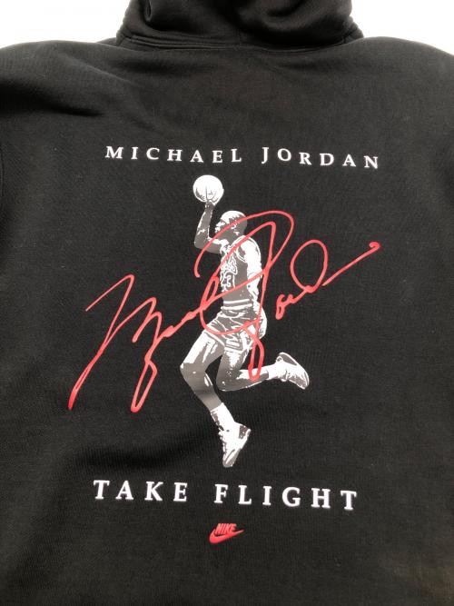 NIKE（ナイキ）NIKE (ナイキ) プルオーバーパーカー　Air Jordan Flight Logo Hoodie ブラック サイズ:Lの古着・服飾アイテム