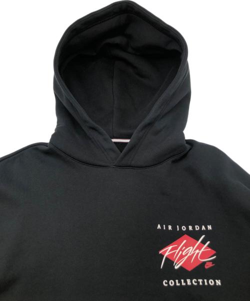 NIKE（ナイキ）NIKE (ナイキ) プルオーバーパーカー　Air Jordan Flight Logo Hoodie ブラック サイズ:Lの古着・服飾アイテム