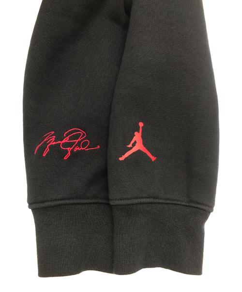 NIKE（ナイキ）NIKE (ナイキ) プルオーバーパーカー　Air Jordan Flight Logo Hoodie ブラック サイズ:Lの古着・服飾アイテム