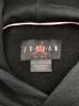 中古・古着 NIKE (ナイキ) プルオーバーパーカー　Air Jordan Flight Logo Hoodie ブラック サイズ:L：8000円