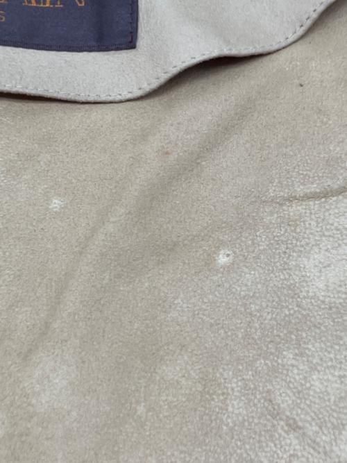 BALMAIN（バルマン）BALMAIN (バルマン) ゴートレザージャケット ブラウン サイズ:9の古着・服飾アイテム