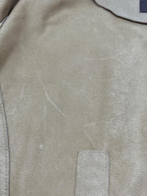 BALMAIN（バルマン）BALMAIN (バルマン) ゴートレザージャケット ブラウン サイズ:9の古着・服飾アイテム