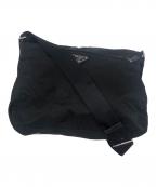 PRADAプラダ）の古着「ナイロンショルダーバッグ」｜ブラック
