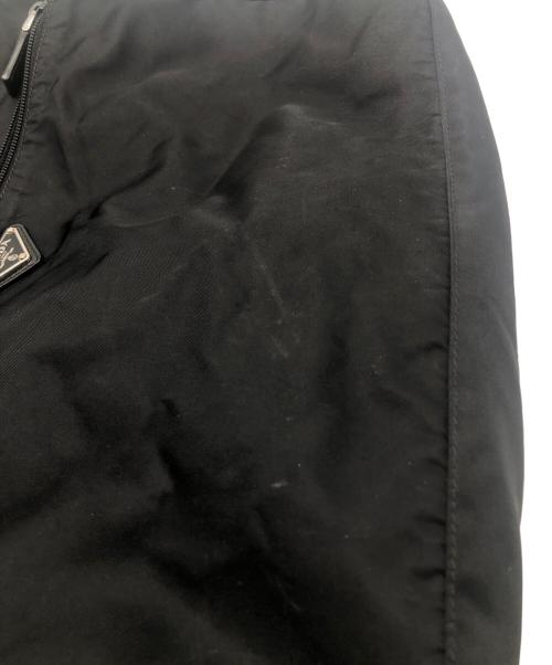 PRADA（プラダ）PRADA (プラダ) ナイロンショルダーバッグ ブラックの古着・服飾アイテム