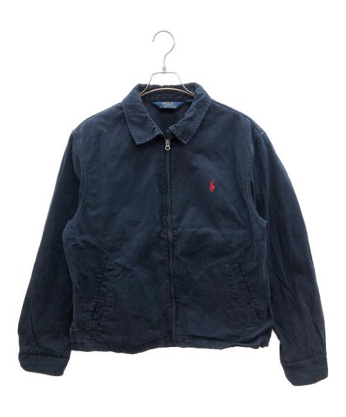 POLO RALPH LAUREN（ポロ・ラルフローレン）POLO RALPH LAUREN (ポロ・ラルフローレン) スイングトップ ネイビー サイズ:Lの古着・服飾アイテム