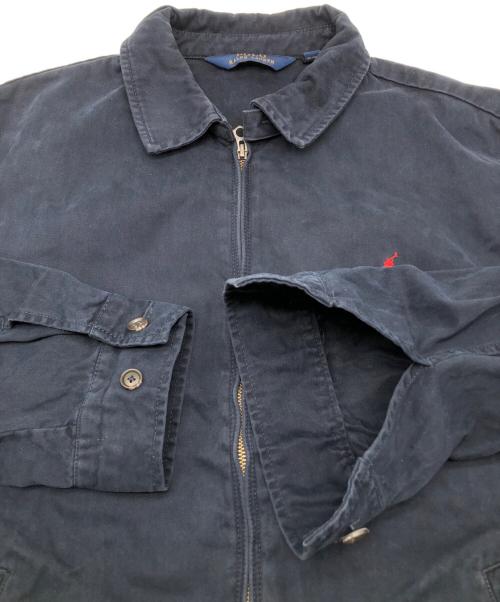 POLO RALPH LAUREN（ポロ・ラルフローレン）POLO RALPH LAUREN (ポロ・ラルフローレン) スイングトップ ネイビー サイズ:Lの古着・服飾アイテム