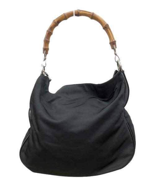 GUCCI（グッチ）GUCCI (グッチ) 2WAYバッグ ブラックの古着・服飾アイテム