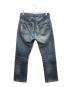 LEVI'S VINTAGE CLOTHING 00s復刻S501XXセルビッチデニムパンツ 2004年3月製 大戦モデル BIG E 月桂樹ボタン 赤耳 Vステッチ 隠しリベット 古着 インディゴ サイズ:32：18000円