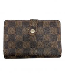 LOUIS VUITTON（ルイ ヴィトン）の古着「ダミエ	ポルトフォイユ・ヴィエノワ」｜ブラウン