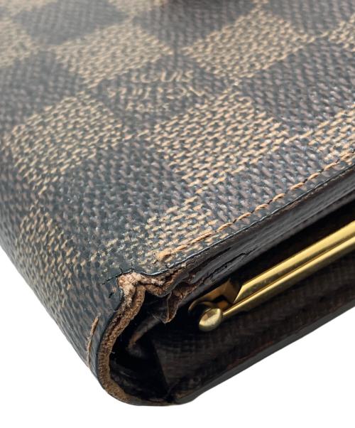 LOUIS VUITTON（ルイ ヴィトン）LOUIS VUITTON (ルイ ヴィトン) ダミエ	ポルトフォイユ・ヴィエノワ ブラウンの古着・服飾アイテム