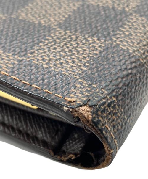 LOUIS VUITTON（ルイ ヴィトン）LOUIS VUITTON (ルイ ヴィトン) ダミエ	ポルトフォイユ・ヴィエノワ ブラウンの古着・服飾アイテム