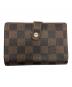 LOUIS VUITTON（ルイ ヴィトン）の古着「ダミエ	ポルトフォイユ・ヴィエノワ」｜ブラウン