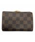 LOUIS VUITTON (ルイ ヴィトン) ダミエ	ポルトフォイユ・ヴィエノワ ブラウン：10000円