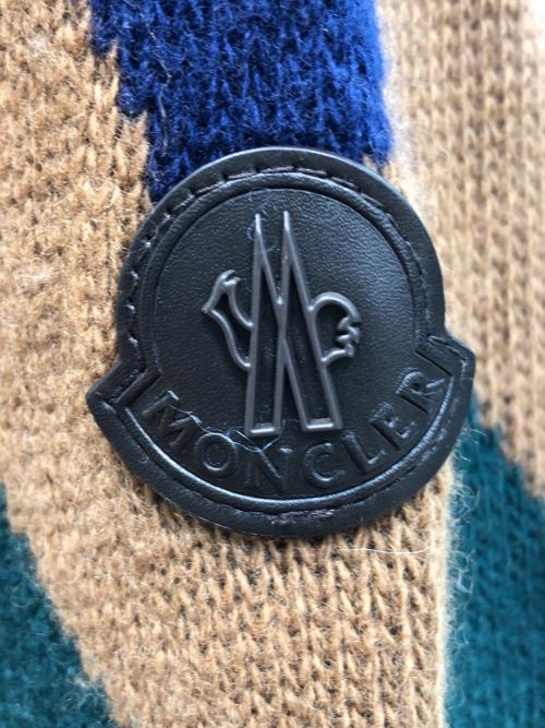 MONCLER（モンクレール）MONCLER (モンクレール) 厚手ニット マルチカラー サイズ:XLの古着・服飾アイテム