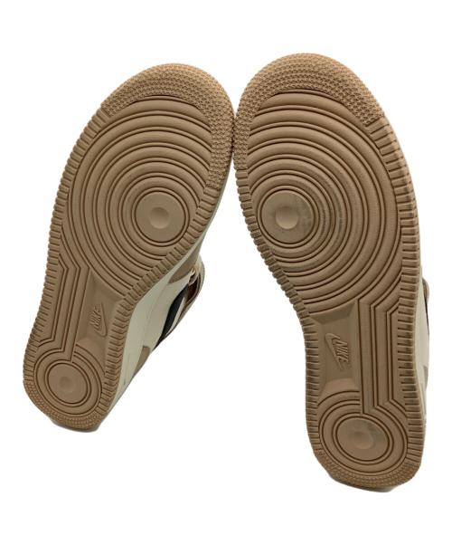 NIKE（ナイキ）NIKE (ナイキ) AIR FORCE1 MID ベージュ×ブラウン サイズ:28.5の古着・服飾アイテム