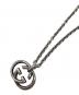 GUCCI (グッチ) シルバーネックレス：22000円