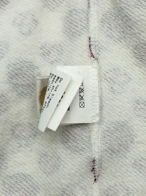 A BATHING APE（ア ベイシング エイプ）A BATHING APE (ア ベイシング エイプ) ジップパーカー　Y2K ホワイト×レッド サイズ:Mの古着・服飾アイテム