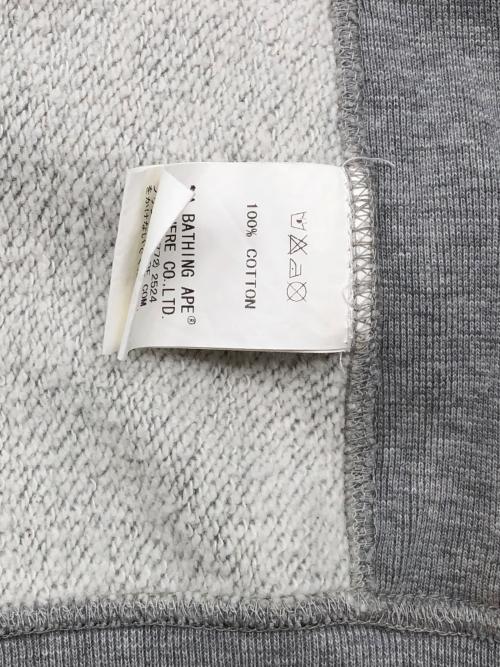 A BATHING APE（ア ベイシング エイプ）A BATHING APE (ア ベイシング エイプ) スーパーマリオ (スーパーマリオ) ジップパーカー グレー サイズ:Mの古着・服飾アイテム
