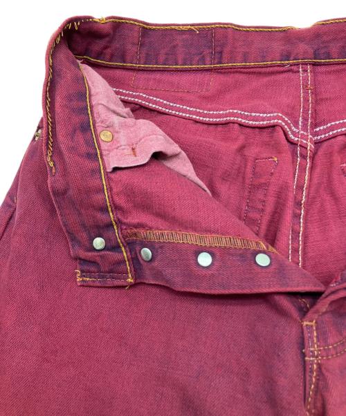LEVI'S（リーバイス）LEVI'S (リーバイス) 00s 501後染めデニムパンツ 2006年6月製 釦裏299 古着 パープル サイズ:W31×L30の古着・服飾アイテム